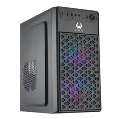 KRONOS - Gabinete Falcon, Micro-ATX, USB 3.0, USB2.0 x2, negro