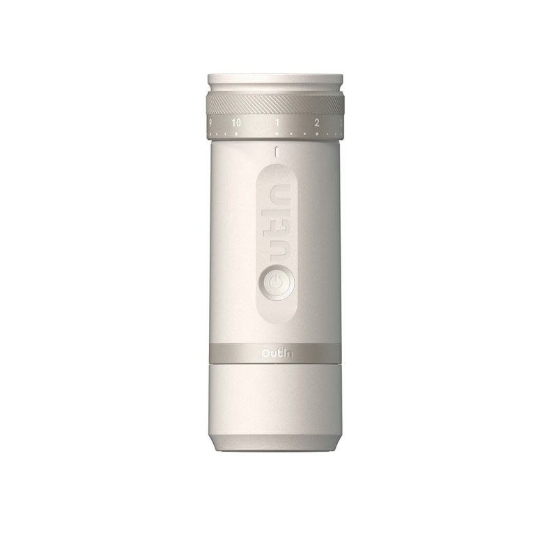 Molinillo De Café Eléctrico Portátil Fino Blanco