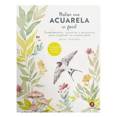 CONTRAPUNTO - Libro Pintar con Acuarela es Fácil Nicki Traikos