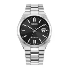 CITIZEN - Reloj Citzen Tsuyosa NJ0150-56E Acero Plateado Automático Negro Hombre