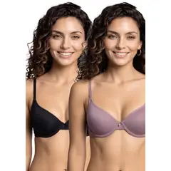 KAYSER - Pack 2 Sostenes Push Up Mujer