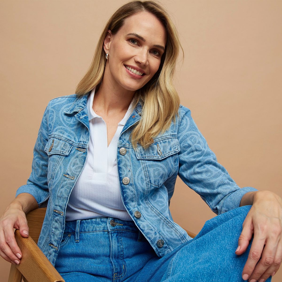 BOLOCCO - Chaqueta Denim Mujer Por Cecilia Boloco