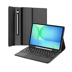 GENERICO - Funda con Portalápiz y Teclado BT - Compatible Samsung S10 FE S10LITES9FES9