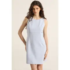 LIOLA - Vestido corto, jumper, celeste