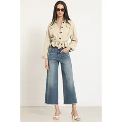 LIOLA - Jeans wide leg, azul