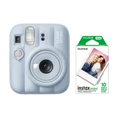 FUJIFILM - Kit Cámara Instax Mini 13 Frost blue + Pack 10 Películas