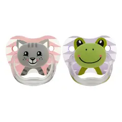 DR BROWN'S - Chupón Anatómico Dr. Browns 0-6 Meses Silicona Sin Bpa