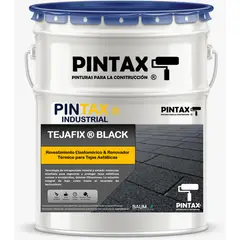 BAUM - Revestimiento Elastomérico Tejas Asfálticas Tejafix Black PINTAX TINETA