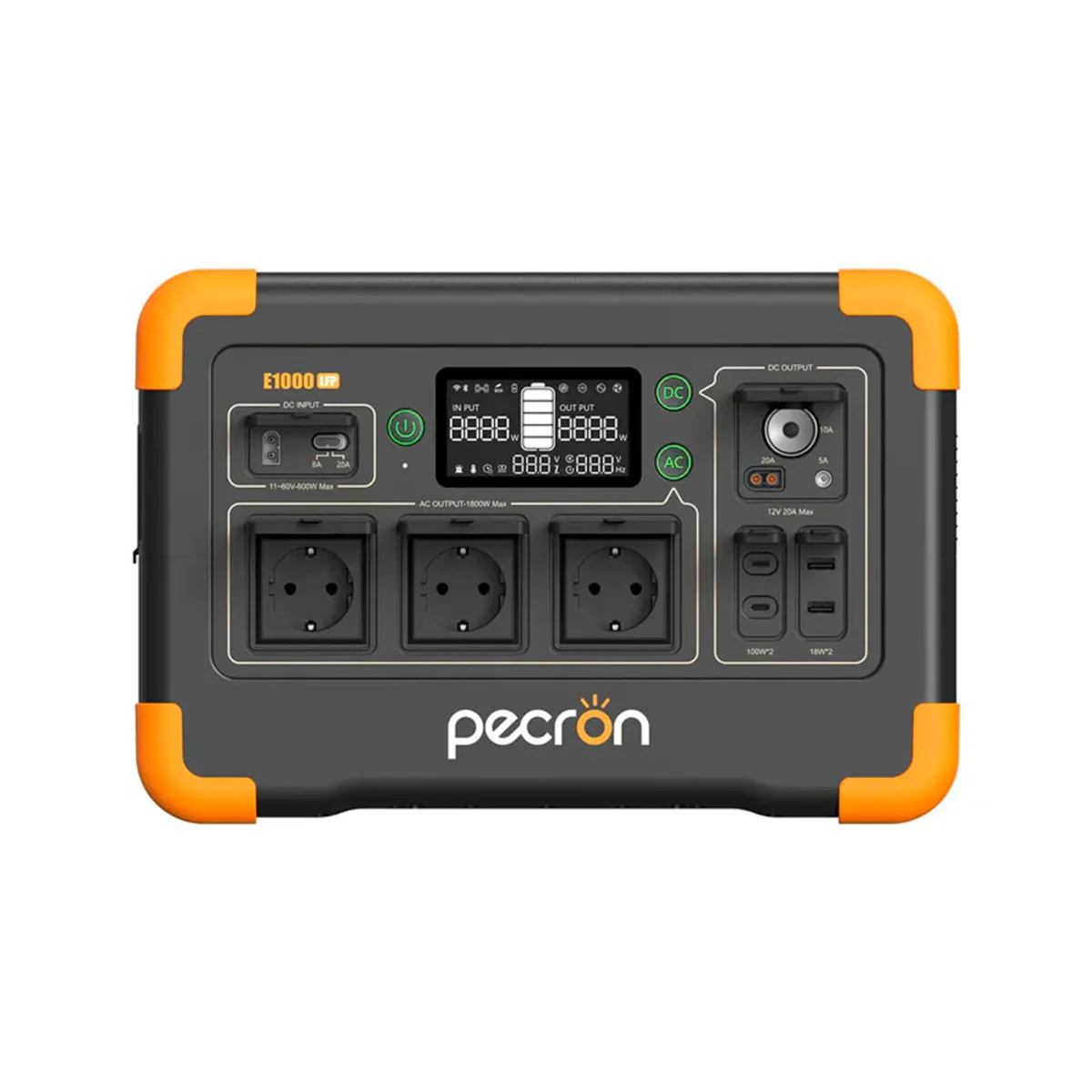 PECRON - Estación de Energía Portátil Pecron E1000LFP de 1024Wh