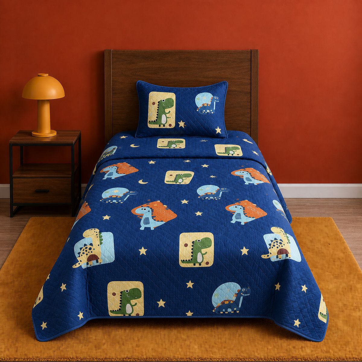 ARMONIA - Quilt Infantil Armonia 1.5 Plazas con Funda Diseño 901