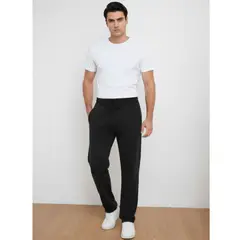 LIKE SHOP - Pantalón Deportivo Hombre Buzo Algodón Prelavado Bolsillos Cierre 7613