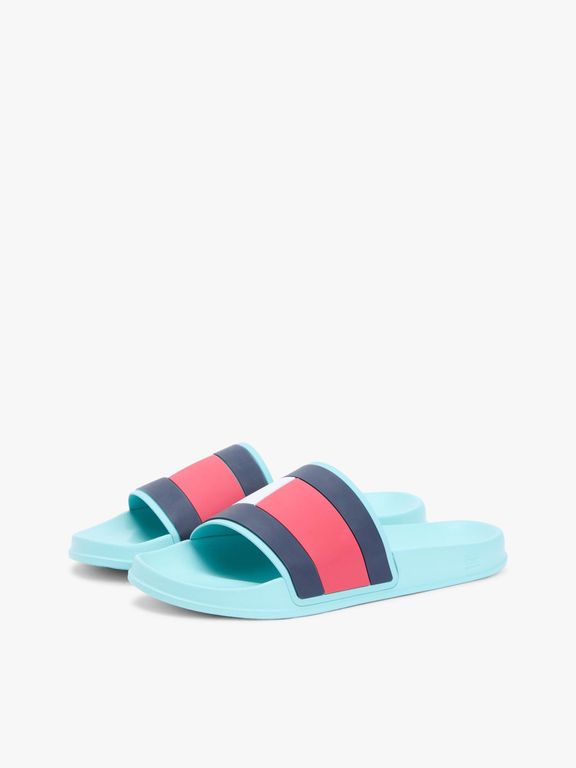 Sandalias Con Logo Core Multicolor