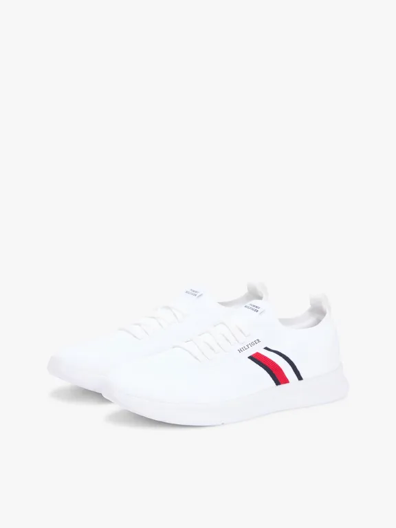 Zapatillas Con Logo Monotipo Hilfiger Blanco