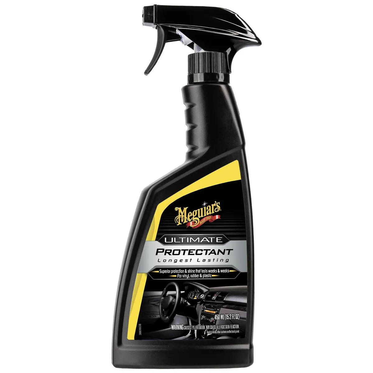 MEGUIAR'S - Protector para Plásticos Interior y Exterior Meguiars Ultimate Protectant 473 ml