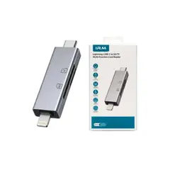 IRM - Lector de Tarjetas Micro SD TF USB C y USB