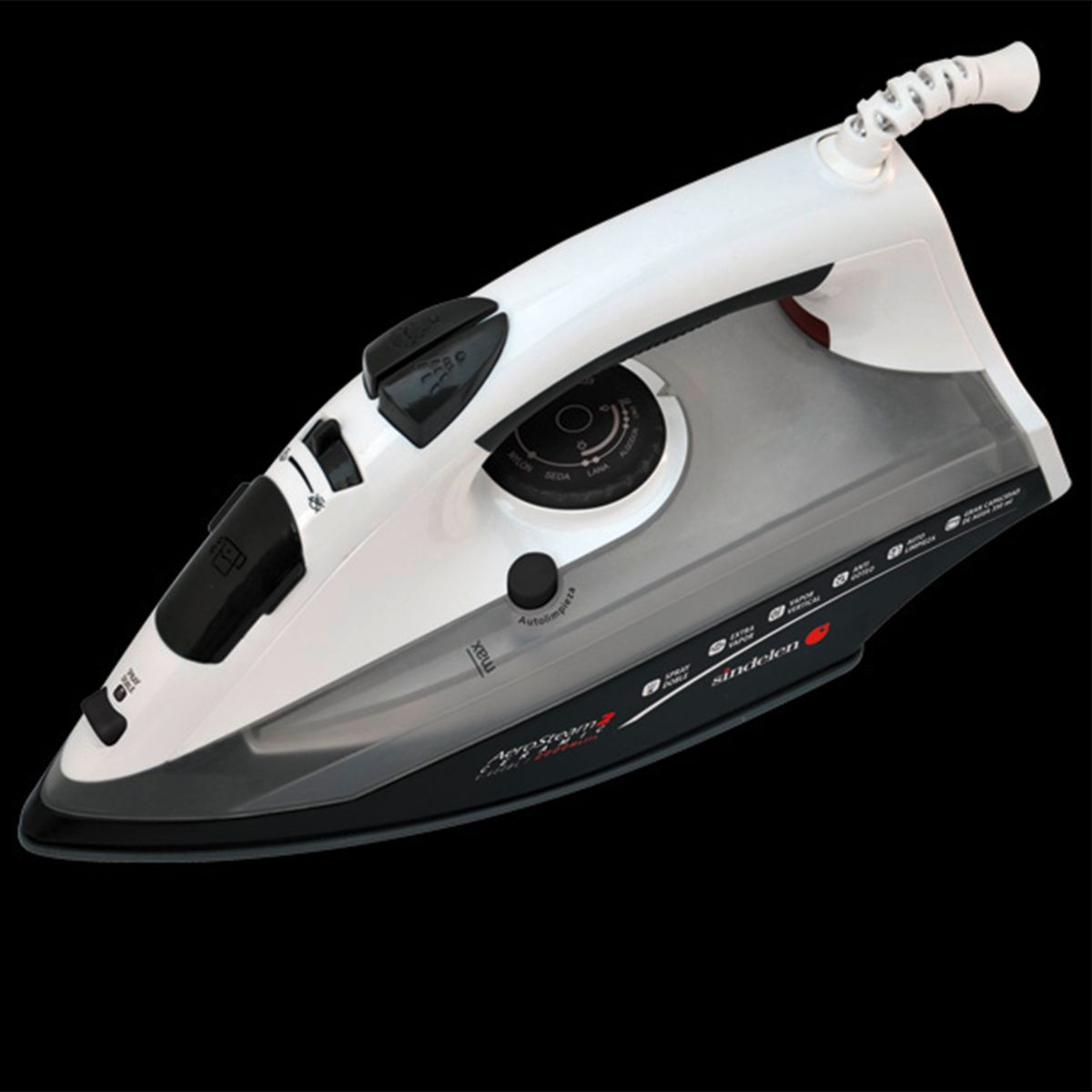 SINDELEN - Plancha Vapor Sindelen V-400Bl