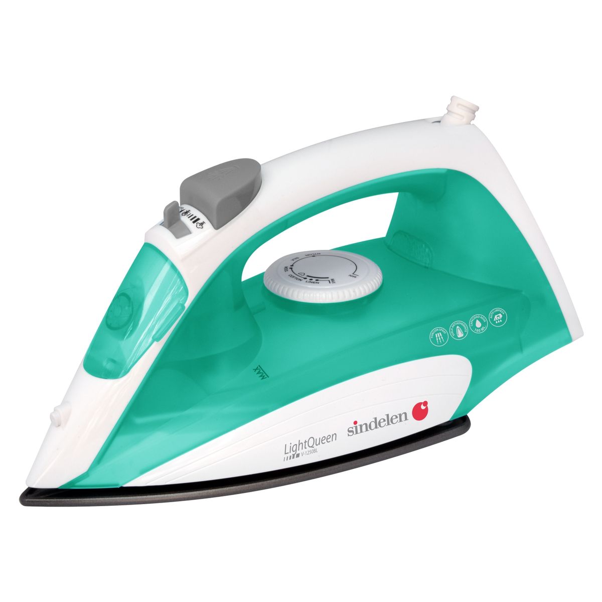 SINDELEN - Plancha Vapor Sindelen V-1250Bl