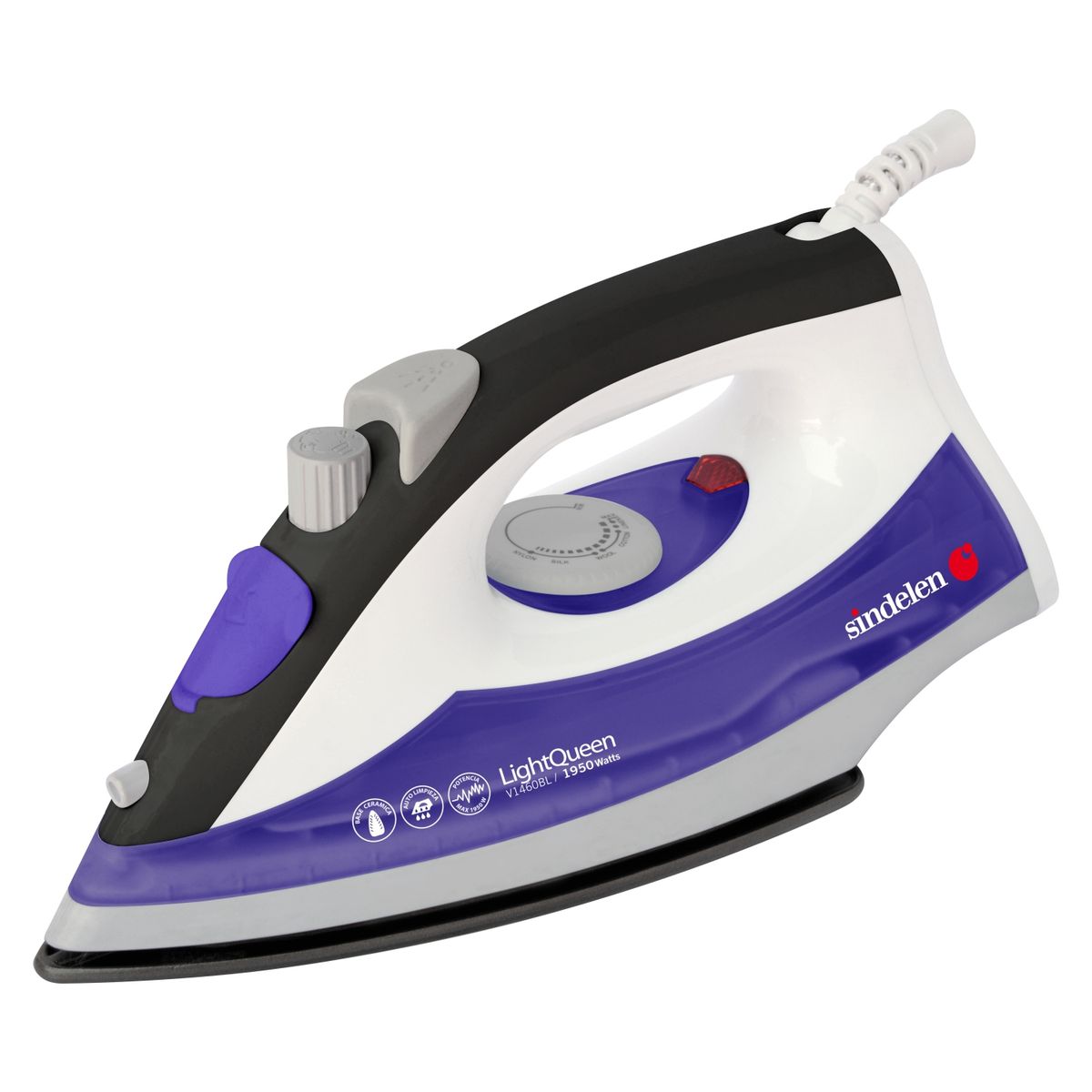 SINDELEN - Plancha Vapor Sindelen V-1460Bl