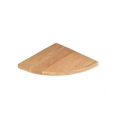 GENERICO - Estante Flotante Esquinero Madera Minimalista 30cm