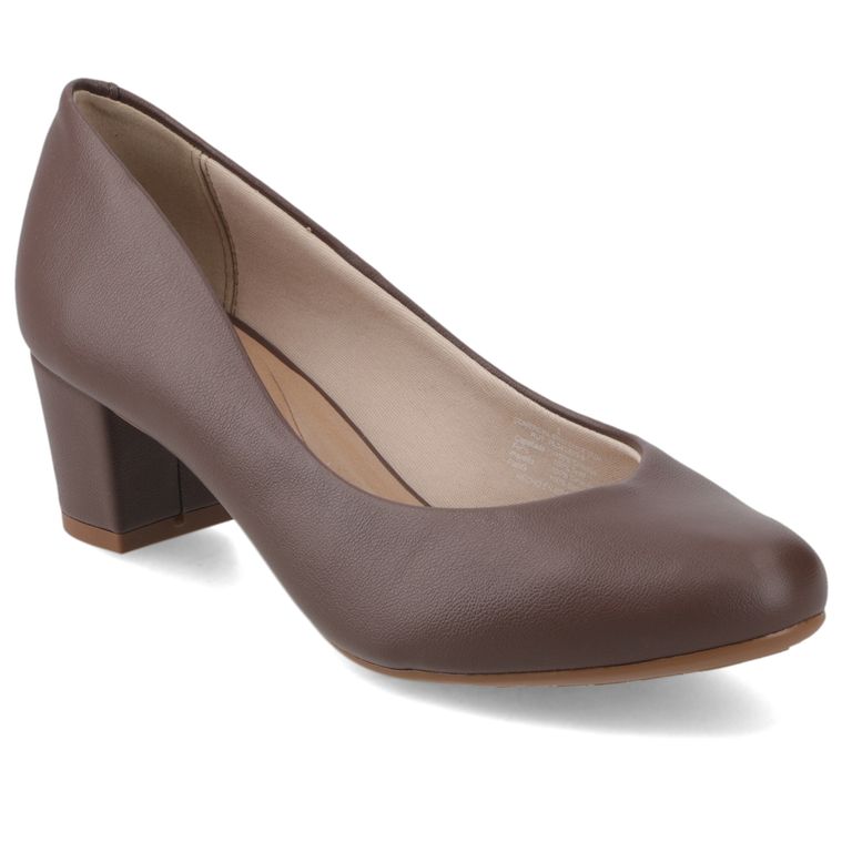 Zapato Formal Mujer Taco Ancho