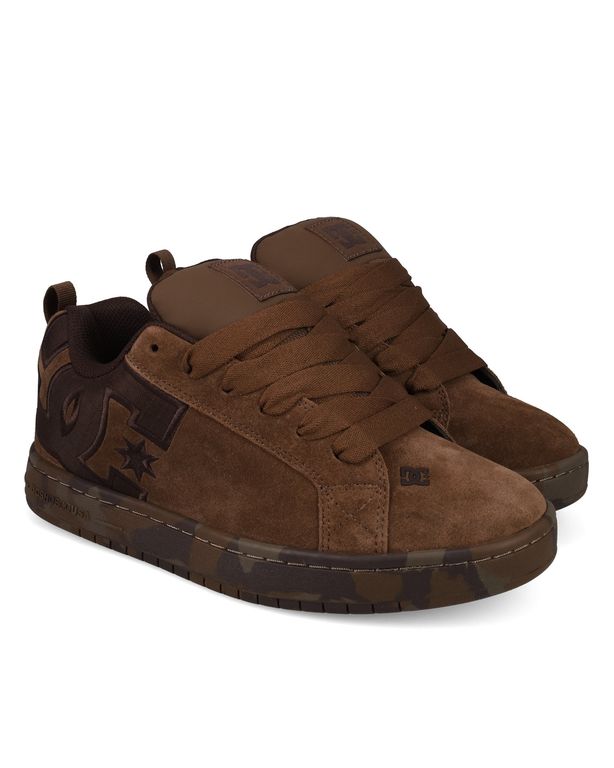 Zapatilla Hombre DC Court Graffik Se Café Oscuro