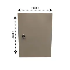 GENERICO - GABINETE TABLERO METALICO 1 PUERTA 400X300X200mm IP65