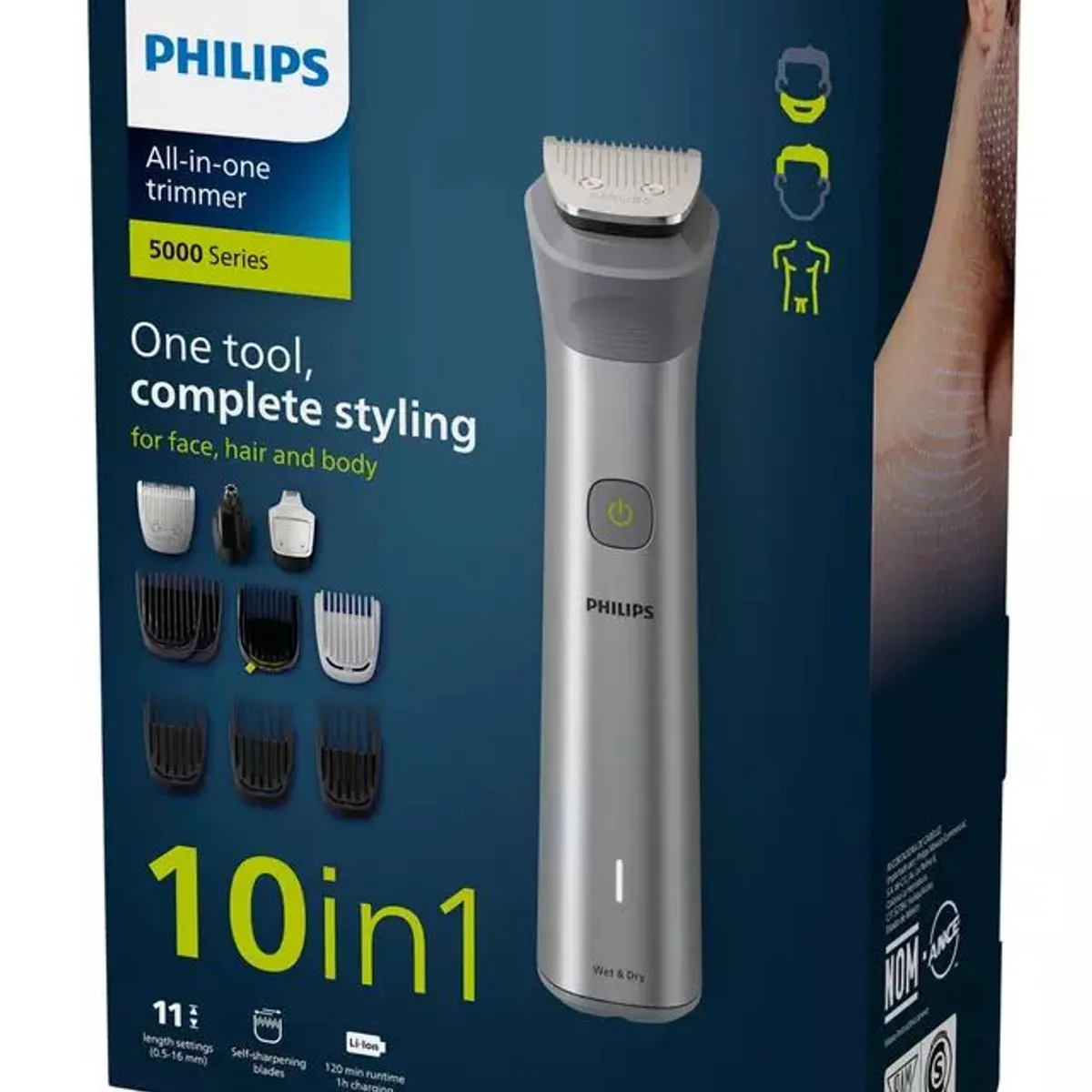 PHILIPS - Afeitadora Philips Norelco All-in-One Trimmer Series 5000