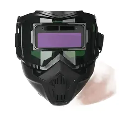GENERICO - Máscara de soldar fotosensible automática negra 8