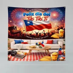 GENERICO - TELON FIESTAS PATRIAS 200X250DISEÑO TIKI TIKI TI ALS
