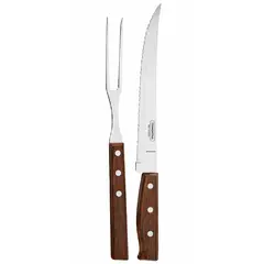 TRAMONTINA - Set 2 Juego Parrillero Asado Cocina Parrillas