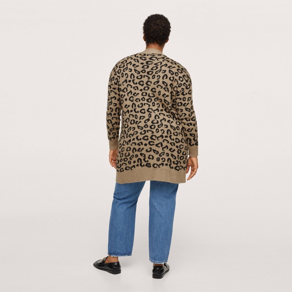 MANGO - Mango Chaleco Animal Print Leo Mujer