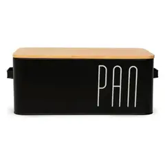 GENERICO - Caja De Pan Plana Cubo De Metal Para Almacenamiento De Alim BELUG