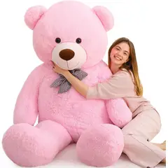 UNICO DISEÑO - Oso De Peluche Gigante 160cm Rosa