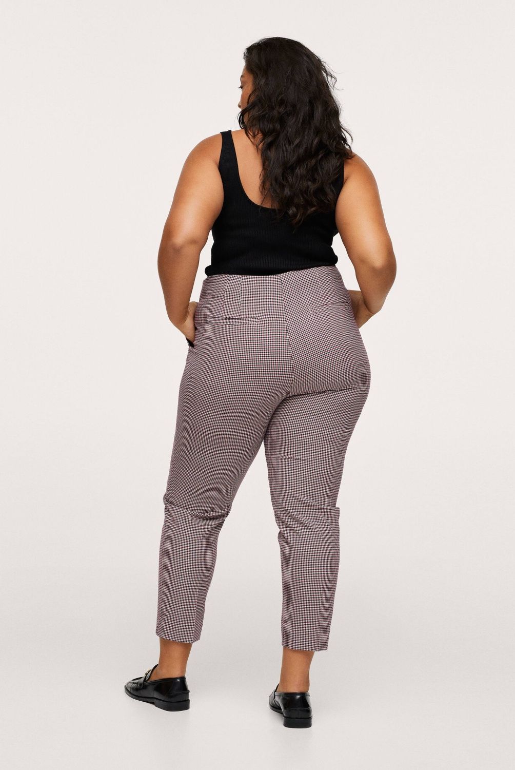 MANGO - Pantalón Pitillo Crop Xipy1 Mujer