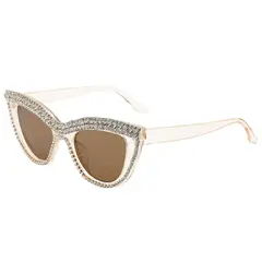 VATYERTY - Lentes de sol Ojo de gato Blanco