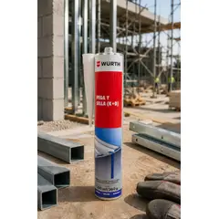WURTH - Sellador De Poliuretano Gris 300 Ml. K+D