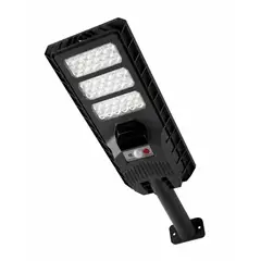 GENERICO - Lampara Solar LED 300W Exterior IP65 Sensor Movimiento Control Remoto Muro Poste Jardin Patio