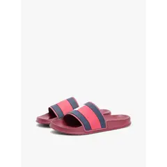TOMMY HILFIGER - Sandalias Con Logo Core Burdeo
