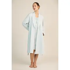 BARBIZON - BATA MUJER SOLAPA CELESTE