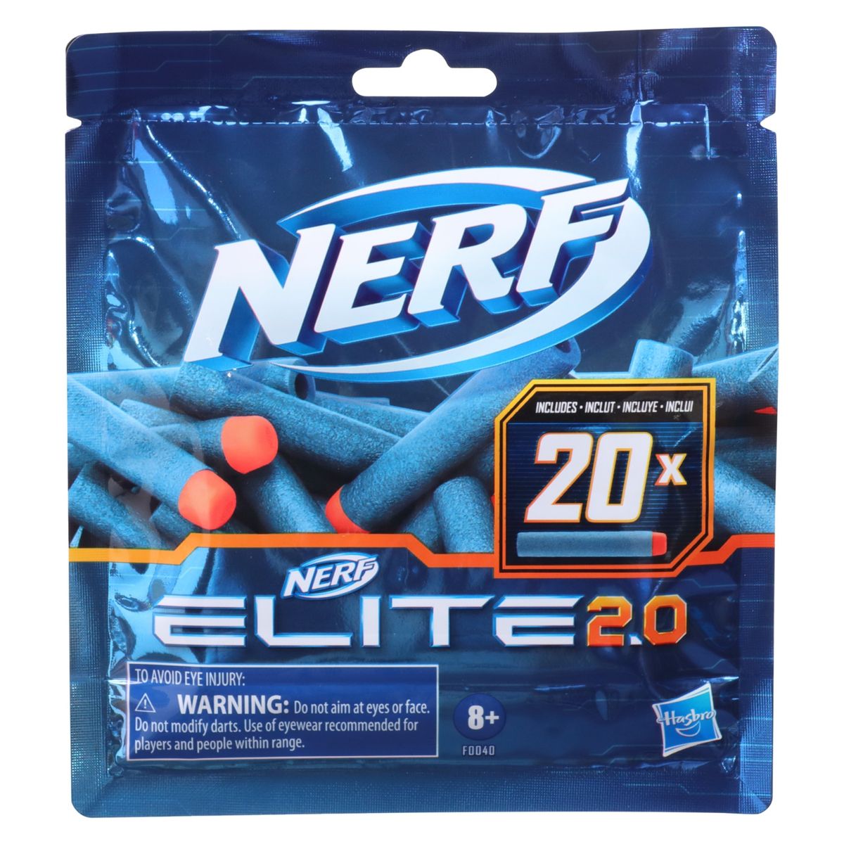 NERF - Lanzador Elite 2.0 Pack 20 Dardos Nerf