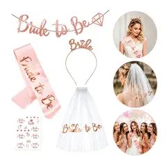 GENERICO - Pack Cotillon Novia Bride Despedida De Soltera