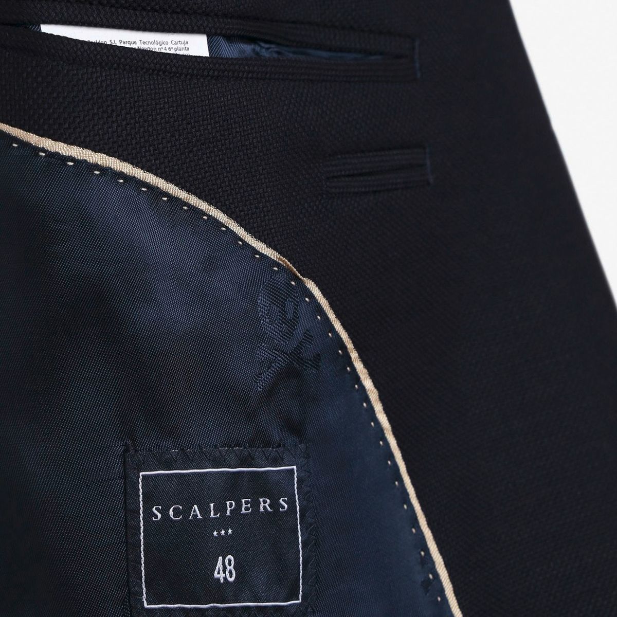 SCALPERS - Chaqueta de Vestir Regular Hombre Scalpers