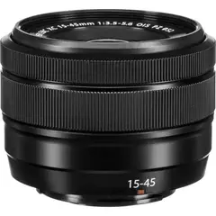 FUJIFILM - XC 15-45mm f3.5-5.6 OIS PZ Lente Negro - Caja Blanca