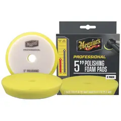 MEGUIAR'S - Pad de Espuma para Pulido Profesional Meguiars 5 - Pack 2 Unidades