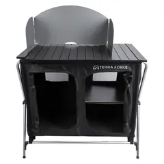 TERRA FORCE - Mesa de Cocina Plegable Camping 2.0