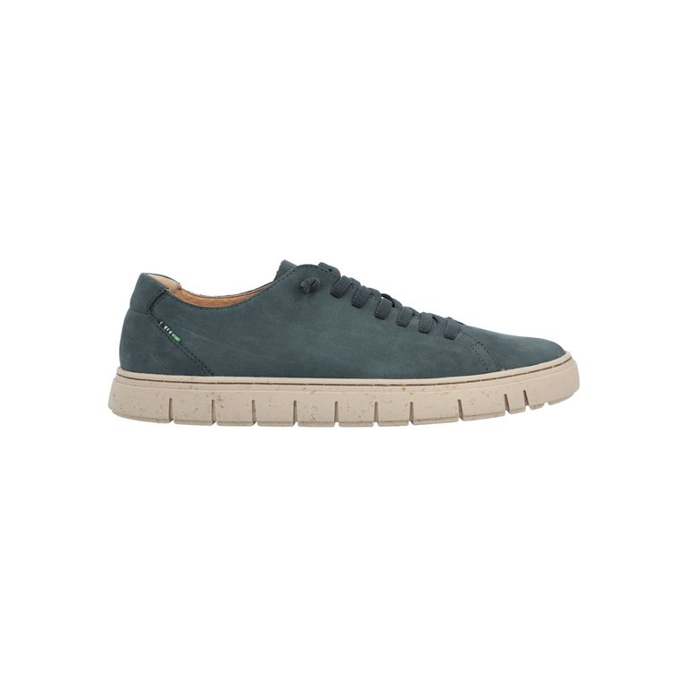 Zapatilla Cuero Hombre Posselt Azul