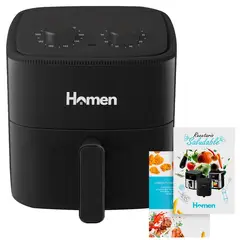 HOMEN - Freidora de Aire 4.2 Litros 1.200W Con tecnología 360°