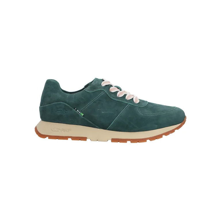 Zapatilla Cuero Mujer Thao Verde