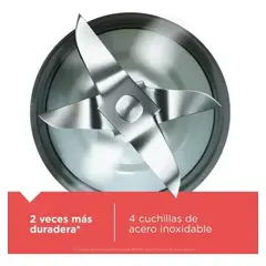 BLACK+DECKER - Licuadora Ice Crush 1.25l Azul