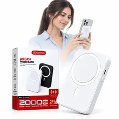 GENERICO - Cargador Inalámbrico Magsafe 20000mah Powerbank Batería